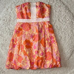 Lilly Pulitzer Strapless Dress - Size 2